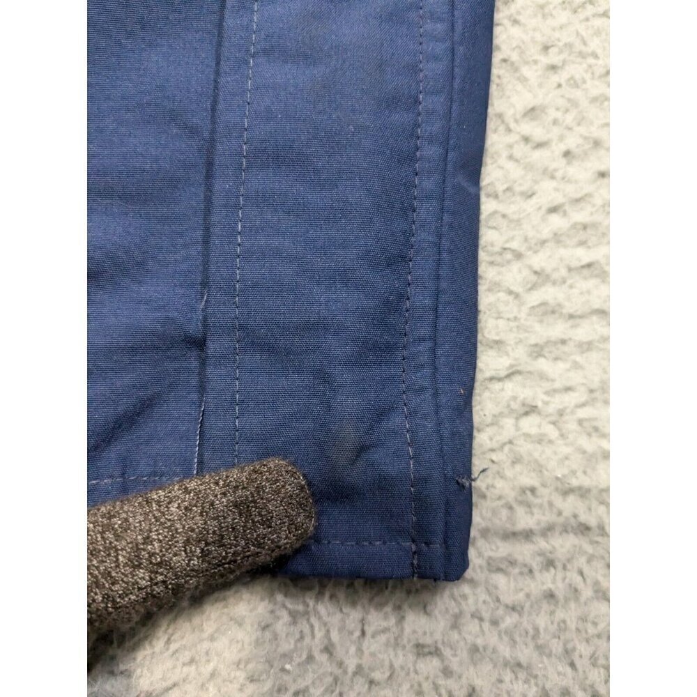 Vintage Cabelas Pants Small Wind Rain Outdoor Zip Ankles Pull On Blue - Picture 11 of 15